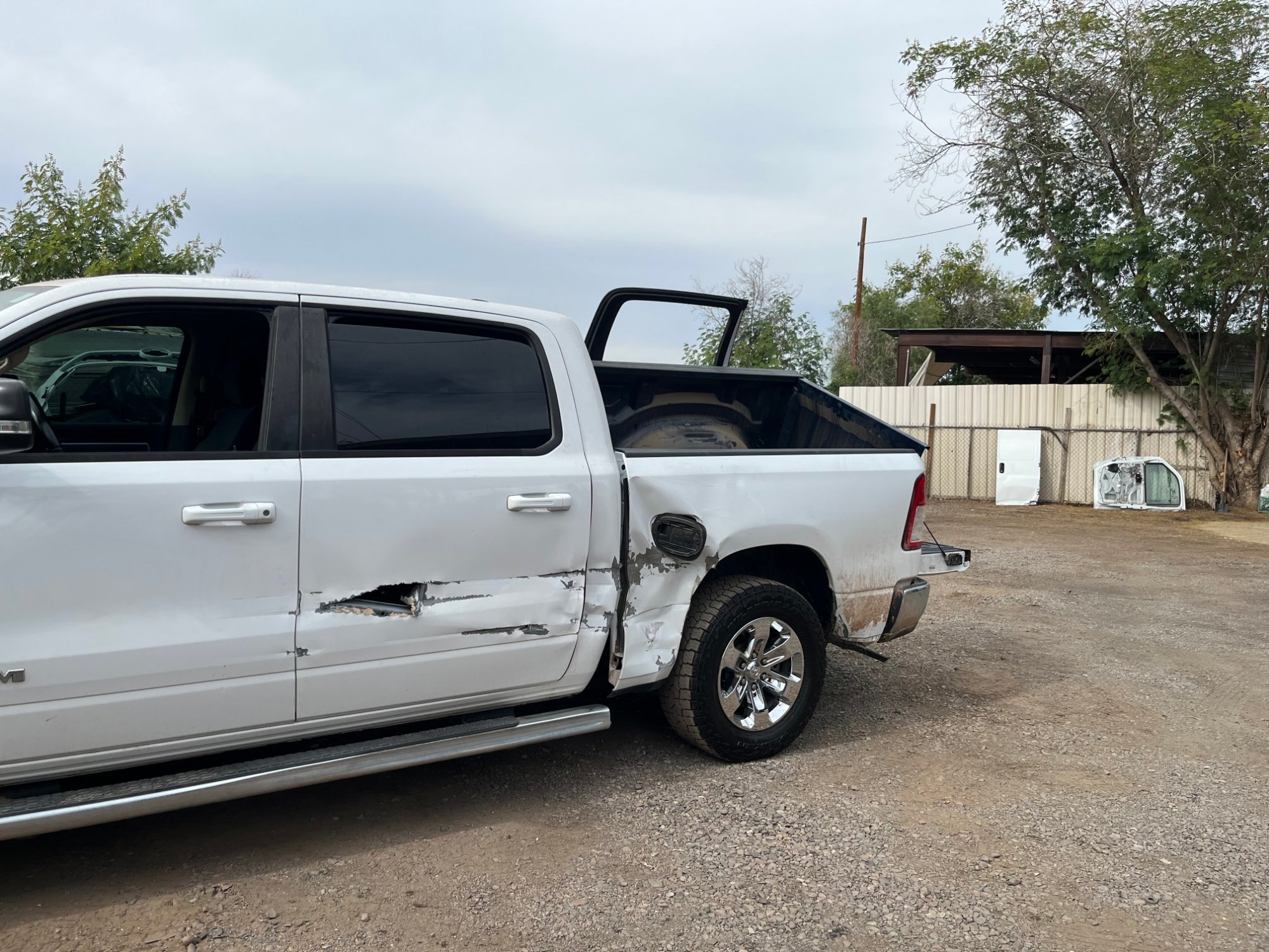 Collision damage repair at Clearline Auto Shop Phoenix AZ