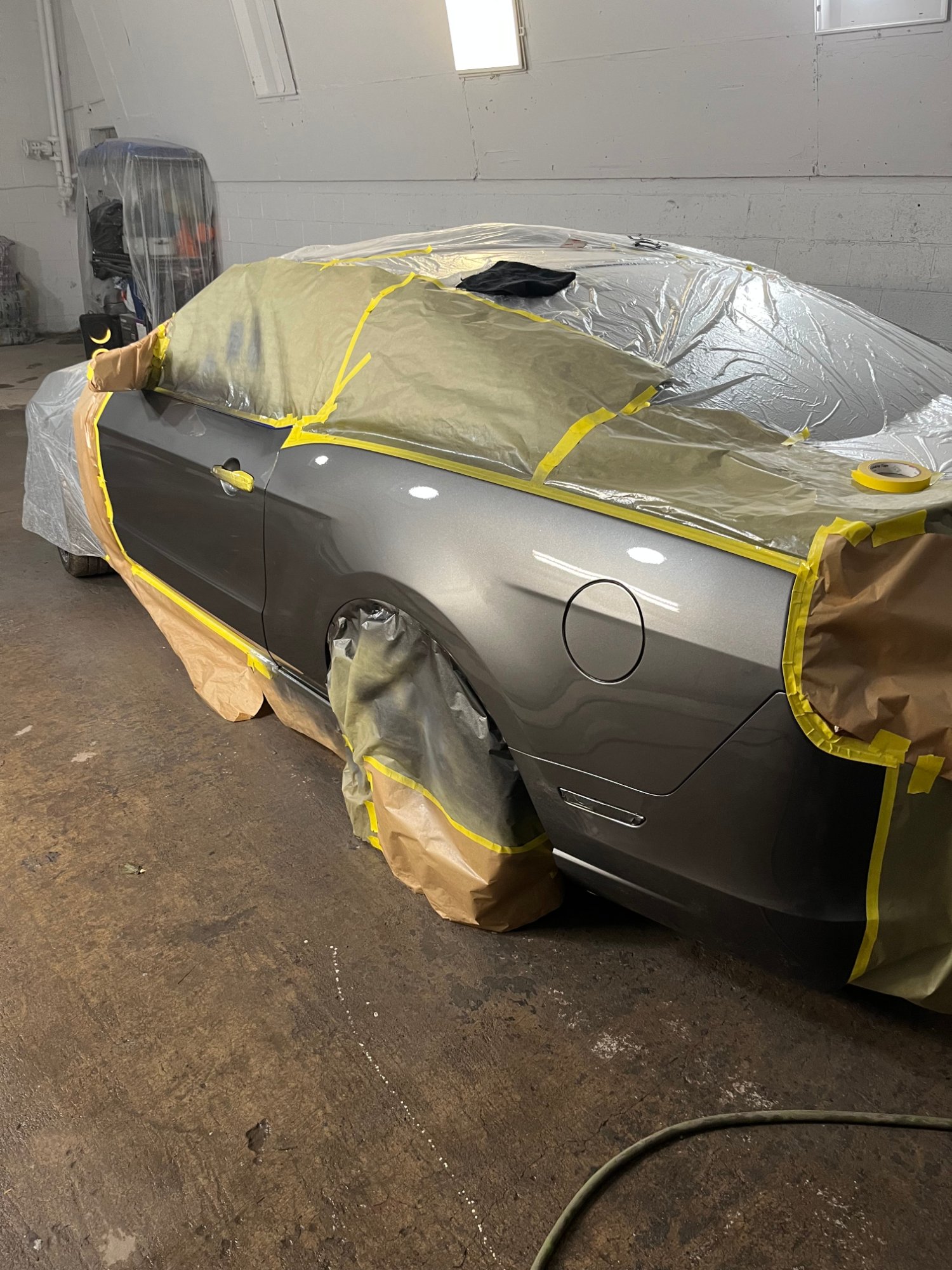 Paint job in progress at Clearline Auto Shop Phoenix AZ